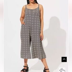 NWT torrid size 3 Super Soft Culotte Jumpsuit